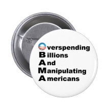 Acrostic de Obama Pin