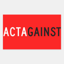 ACTAgainst Rectangular Altavoces