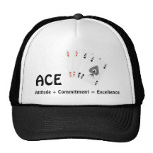 Actitud del AS + Compromiso = excelencia Gorra
