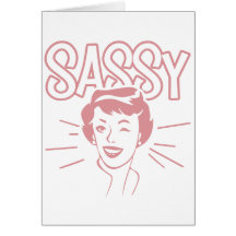 Actitud descarada retra tarjetas