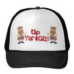 Actitud escocesa gorros bordados