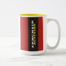 "Activista de la butaca " Tazas De Café