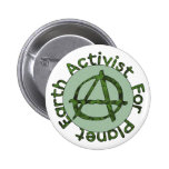 Activista de la tierra pin