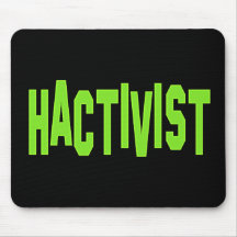 Activista del pirata informático de Hactivist Tapete De Ratón