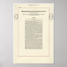 Acto de los derechos al voto posters