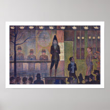Acto secundario de circo de Jorte Seurat Posters