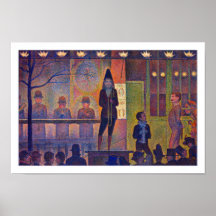 Acto secundario de circo de Jorte Seurat Posters