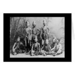 Actores enmascarados Java Indonesia 1902 Felicitaciones