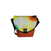 Acuarela 7 bolsas de mensajería
