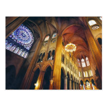 Acuarela de la catedral de Notre Dame de la "torsi Postal