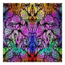 Acuarela de moda linda floral arte fotografico