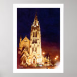 Acuarela de St. Louis de la iglesia de "St Francis Impresiones