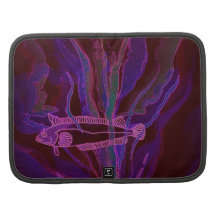 Acuarela marina para el folio de Smartphone en car Planificador