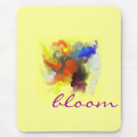 Acuarela Mousepad de la floración Alfombrilla De Raton