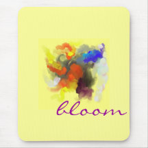 Acuarela Mousepad de la floración Alfombrilla De Raton