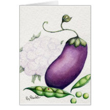 acuarela vegetal felicitacion 