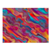Acuarelas lineares tarjetas postales