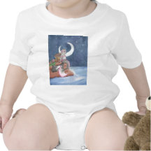Acumulación iluminada por la luna camisetas