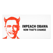 Acuse a Obama - ahora que es el cambio Tarjetas Fotograficas