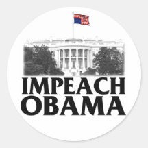 Acuse a Obama Pegatina
