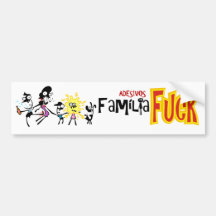 Adesivo Famíla Feliz versão Mundo Canibal