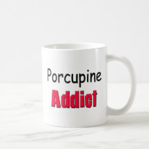 Adicto al puerco espín tazas