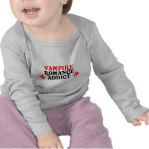 Adicto al romance del vampiro camiseta