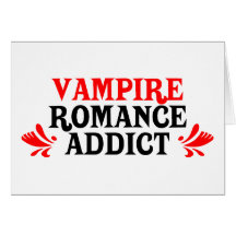 Adicto al romance del vampiro felicitaciones