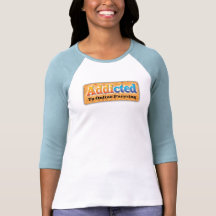 adicto-granjero camiseta