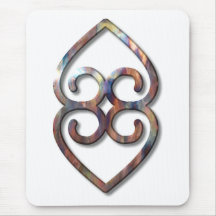 Adinkra-tierra-cobre Tapetes De Ratones