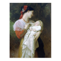 Admiración maternal tarjetas postales