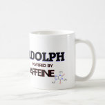 Adolph accionó por el cafeína taza