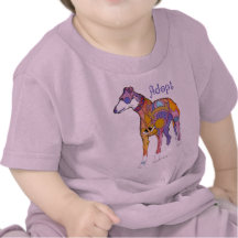 Adopte un galgo camiseta