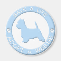 Adopte un imán de Westie
