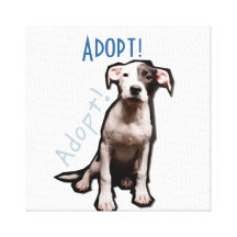 ¡Adópteme! Impresiones En Lona