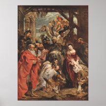 ADORACIÓN DE RUEBENS-THE DEL MAGI-PRINT POSTERS