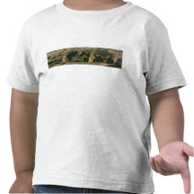 Adoración del Altarpiece de unos de los reyes mago Camisetas