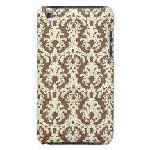 Adornado marrón neutral barely there iPod coberturas