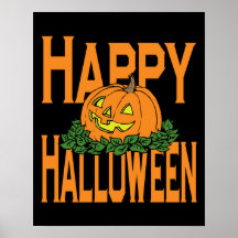 Adornamiento de Halloween del poster de la pared d