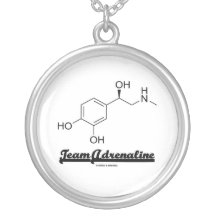 Adrenalina del equipo (molécula química) colgante