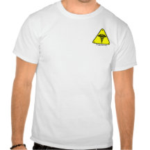 advertencia del caduceo camiseta