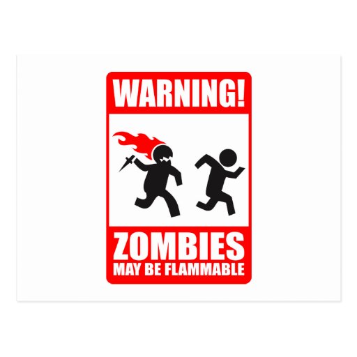 ¡Advertencia! Los zombis pueden ser postal inflama
