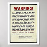 Advertencia Poster