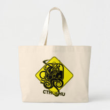 Advertencia: Tote de Cthulhu/bolso de compras Bolsa