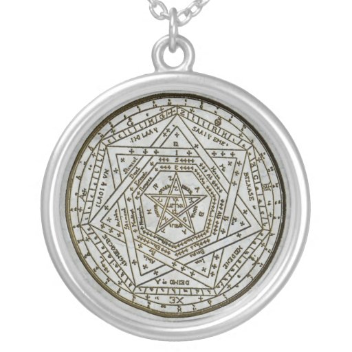 aemeth del dei del sigillum pendiente personalizado