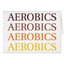 Aeróbicos Felicitación