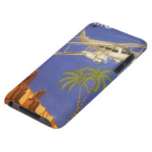 Aeroplano de El Cairo Egipto África del poster del iPod Touch Case-Mate Coberturas