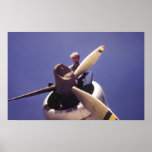 Aeroplano de la marina de guerra PBY del vintage W Impresiones