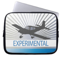 Aeroplano experimental del ala baja fundas ordendadores