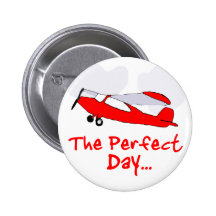 aeroplano rojo flyling experimental pins